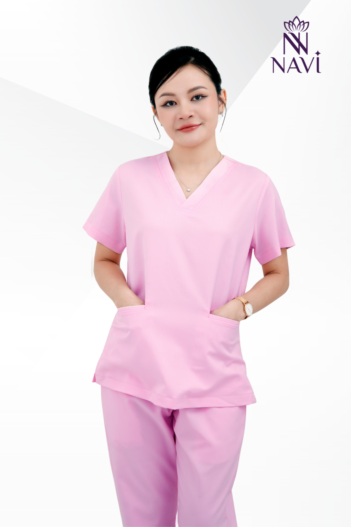 Bộ Scubs nữ chất liệu cotton thoáng mát